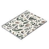 Custom Minimalist Botanical Journal Design Notitieboek (Linkerzijde)