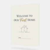 Custom Minimalist Housewarming Poster (Hoek)