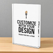 Custom Minimalist Personalized Company Branded Fotoblokken