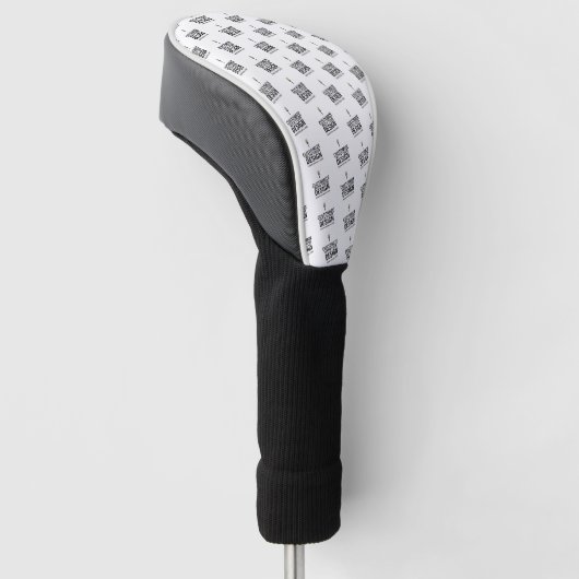 Custom Minimalist Personalized Company Branded  Golfheadcover (Schuin)
