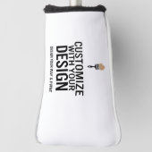 Custom Minimalist Personalized Company Branded  Golfheadcover (Draai 90)