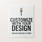 Custom Minimalist Personalized Company Branded  Legpuzzel (Verticaal)