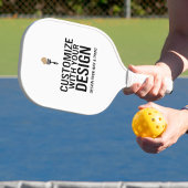 Custom Minimalist Personalized Company Branded Pickleball Paddle