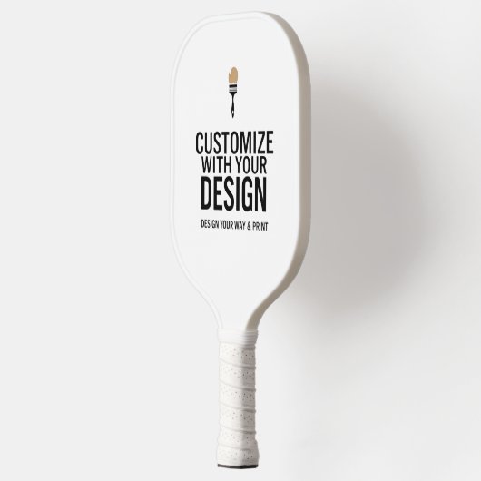 Custom Minimalist Personalized Company Branded Pickleball Paddle (Links)