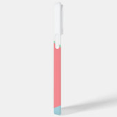 Custom Mint Groen Licht Blauw Blush Roze Blok Art Case-Mate iPhone Case (Achterkant / Rechts)