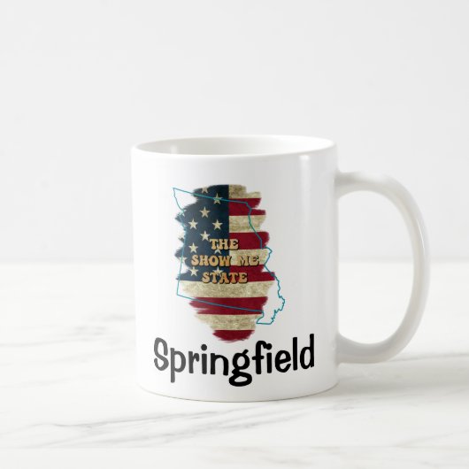 Custom Missouri State Coffee Mok (Rechts)