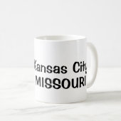 Custom Missouri State Coffee Mok (Voorkant rechts)