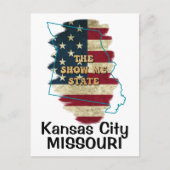 Custom Missouri State Holiday Briefkaart (Voorkant)