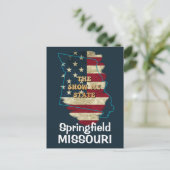 Custom Missouri State Holiday Briefkaart (Staand voorkant)