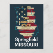 Custom Missouri State Holiday Briefkaart (Voorkant)