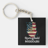 Custom Missouri State Sleutelhanger (voorkant)