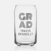 Custom Modern 2025 Afstuderen Blikvorm Glas (Voorkant)