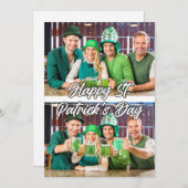 Custom Modern 2-foto's Sjabloon St. Paddys (Voorkant / Achterkant)