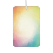 Custom Modern Abstract Art Roze Rood Blauw Groen Luchtverfrisser (Voorkant)