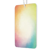 Custom Modern Abstract Art Roze Rood Blauw Groen Luchtverfrisser (Links)