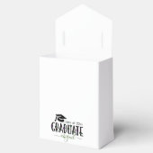Custom Modern Afstuderen jaarklasse van Bedankdoosjes (Geopend)