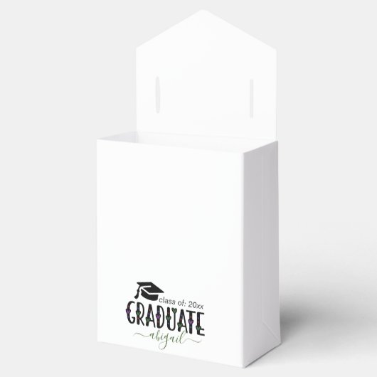 Custom Modern Afstuderen jaarklasse van Bedankdoosjes (Geopend)