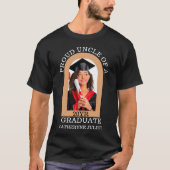 Custom Modern Arch Foto trots oom afstuderen T-shirt (Voorkant)