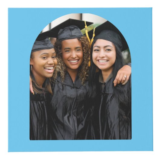 Custom Modern Arch Foto trotse dad afstuderen Kubus (Rechts)