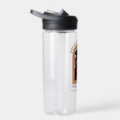 Custom Modern Arch Foto trotse dad afstuderen Waterfles (Rechts)