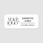 Custom Modern Bedrijf Bedrijf Naam van de werkneme Naamplaatje (Voorkant)