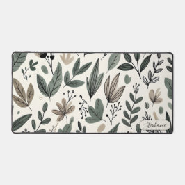 Custom Modern Botanical Workspace Design Bureaumat