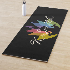 Custom Modern Buddha Silhouette Yogamat