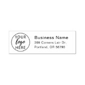 Custom Modern Business Logo Medewerkers Zelfinktende Stempel (Design)