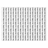 Custom Modern Congrats Afstudeerder Graduation Par Tafelkleed (Voorkant (Horizontaal))