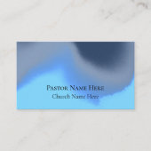 Custom Modern Cool Unieke Christelijke kerkpastor Visitekaartje (Voorkant)