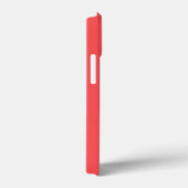 Custom Modern Coral Minimalist Case-Mate iPhone Case (Achterkant / Rechts)