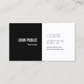 Custom Modern Elegant Minimalist Professional Visitekaartje (Voorkant)