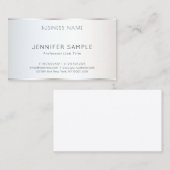 Custom Modern Elegant Plain Sjabloon Best Visitekaartje (Voorkant / Achterkant)