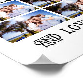Custom Modern Family Love 10 Photo Collage Poster (Hoek)