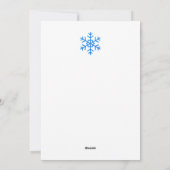 Custom Modern Foil Gold Christmas Holiday Card Feestdagenkaart (Achterkant)