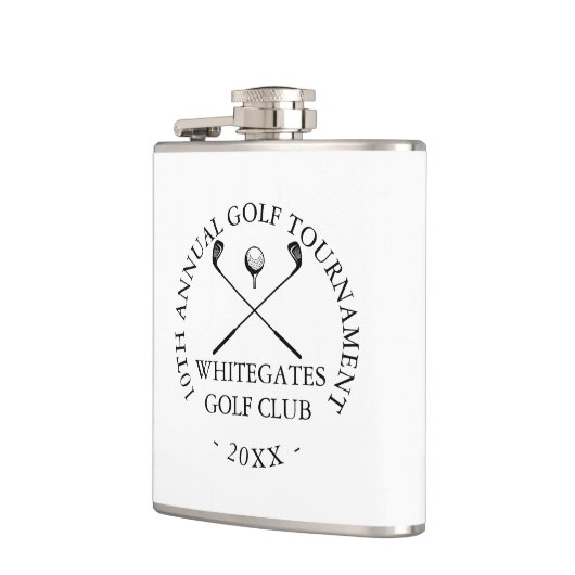 Custom Modern Golf Club Tournament Heupfles (Links)