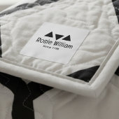 Custom Modern Iron op Kledinglabel Labels