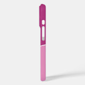 Custom Modern Magenta Pink Minimalist Case-Mate iPhone Case (Achterkant / Links)