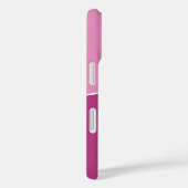 Custom Modern Magenta Pink Minimalist Case-Mate iPhone Case (Achterkant / Rechts)