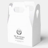 Custom Modern Medical School Afstuderen Bedankdoosjes (Geopend)