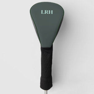Custom Modern Monogram Sport Initiaal Golfheadcover