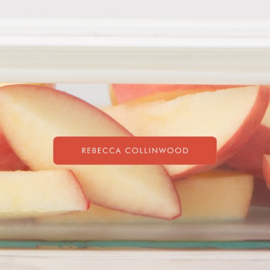 Custom Modern Naam Kleding Labels Kleurrijk (Aangebracht)