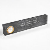 Custom Modern PhD Doctoraat Afstuderen Gift Naambordje