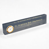 Custom Modern PhD Doctoraat Afstuderen Gift Naambordje