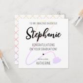 Custom Modern RN Verpleegkundige Medisch Afstudere Kaart (Voorkant / Achterkant in situ)