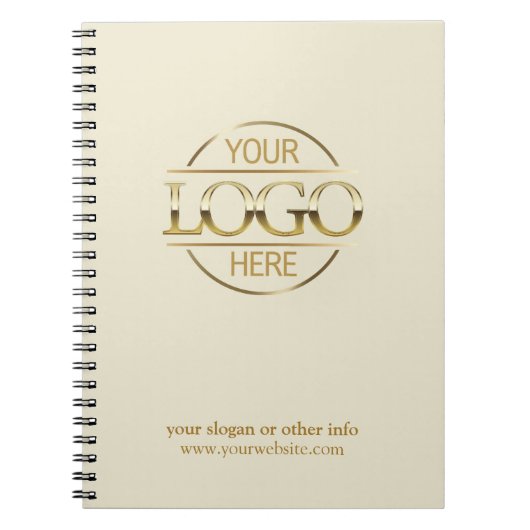 Custom Modern Stylish Branded Promotional Gifts Notitieboek (Voorkant)
