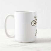 Custom moderne dank u koffiemok (Links)