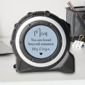 Custom Moeder Geliefd Beyond Measure Dusty Blue Rolmaat