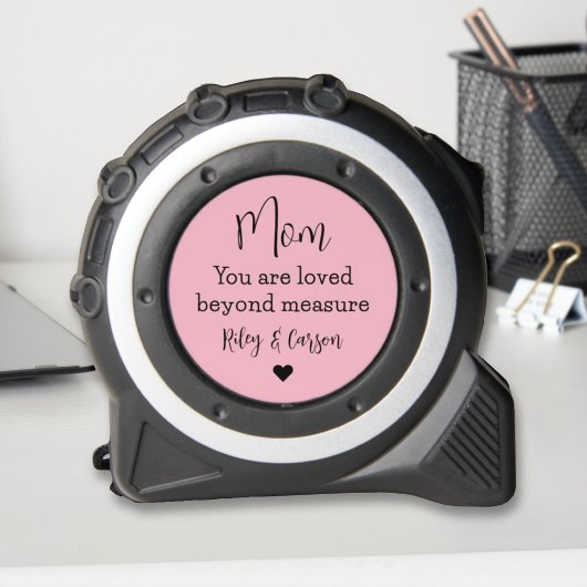 Custom Moeder Geliefd Beyond Measure Roze Rolmaat