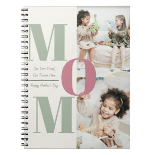 Custom Moederdag Spiral Photo Notitieboek   MAM